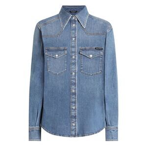 Dolce & Gabbana Women's Shirts Clear Blue